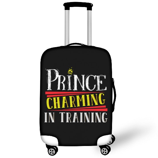 Prince Charming In Training Crown King Queen Luggage Covers