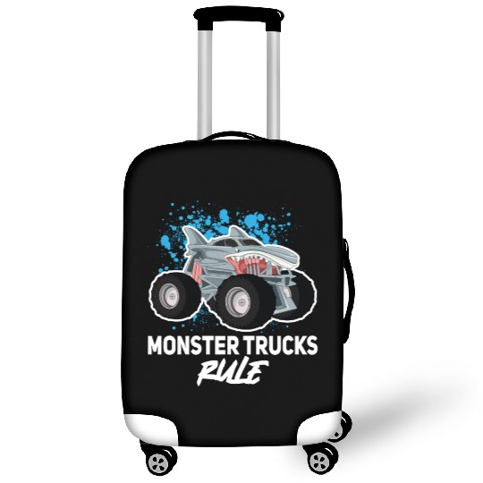 Monster Trucks Rule... Monster Truck Luggage Covers
