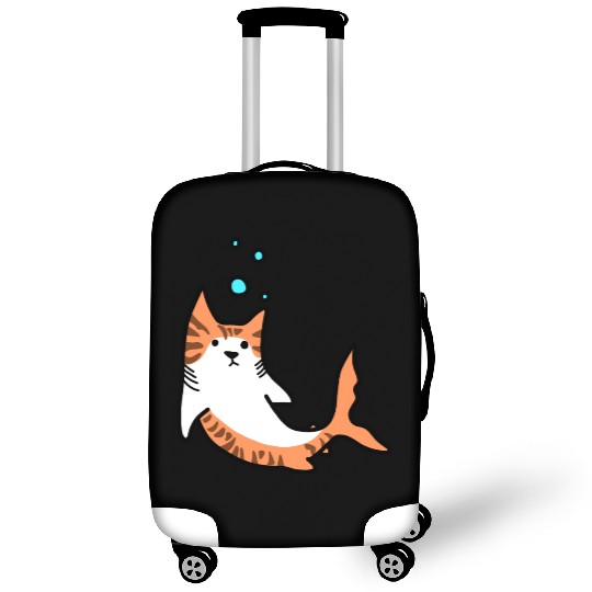 Cat Fish Shark Luggage Covers