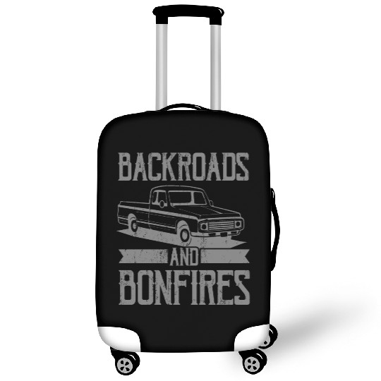 BACKROADS AND BONFIRES Square Body Truck Pickup Luggage Covers
