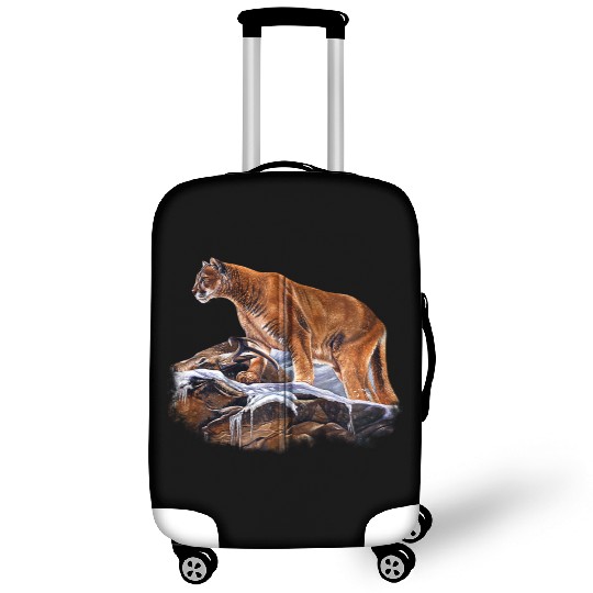 Mountain Lion Cougar Luggage Covers