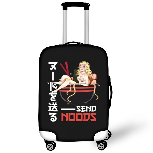 Send Noods Waifu Material - Anime Otaku Gift Luggage Covers