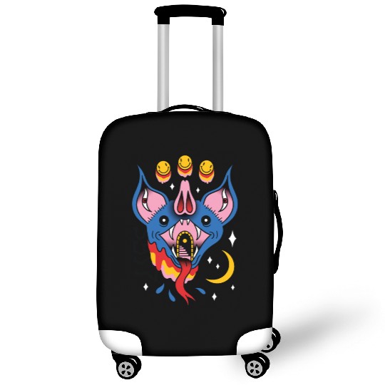 TRIPPY BAT TATTOO SURREAL Luggage Covers