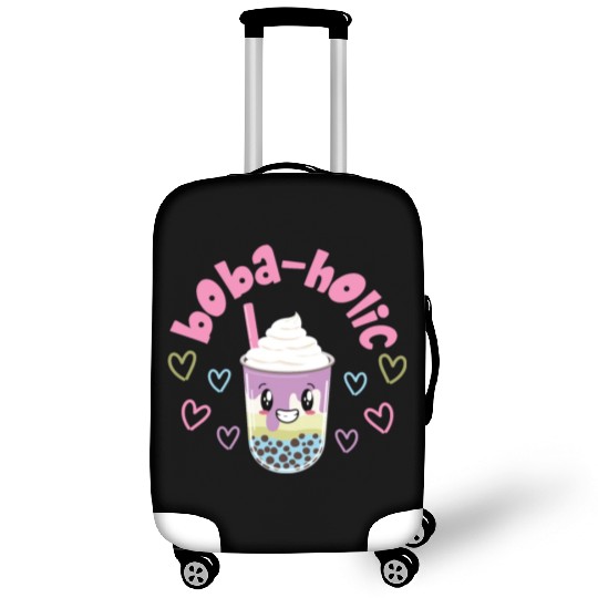 Bubble Boba Tea Luggage Covers