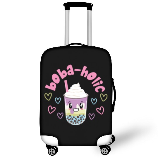 Bubble Boba Tea Luggage Covers