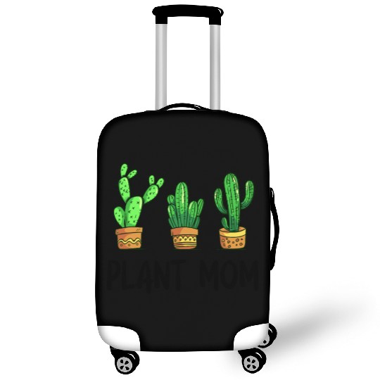 Plant Mom Funny Cactus Succulent Luggage Covers