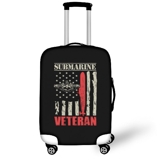 US Military Submarine Gift For A Veteran Luggage Covers