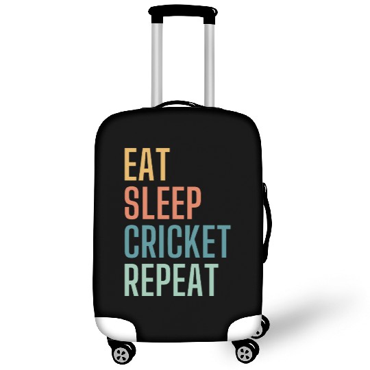 Eat Sleep Cricket Repeat Luggage Covers