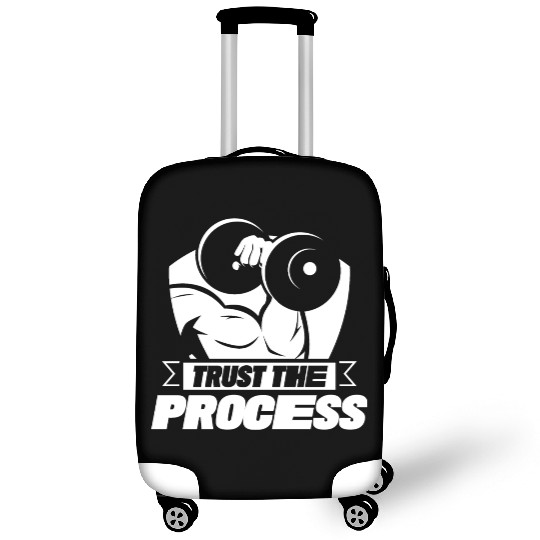 Trust The Process Gym Motivation Fitness Workout Luggage Covers