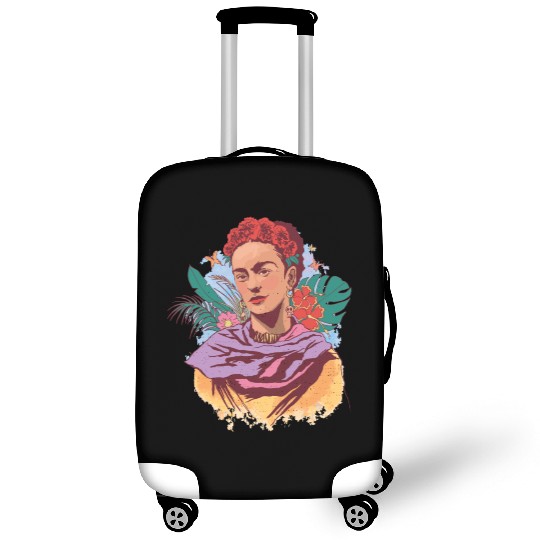 FRIDA KAHLO COLOR PORTRAIT Luggage Covers