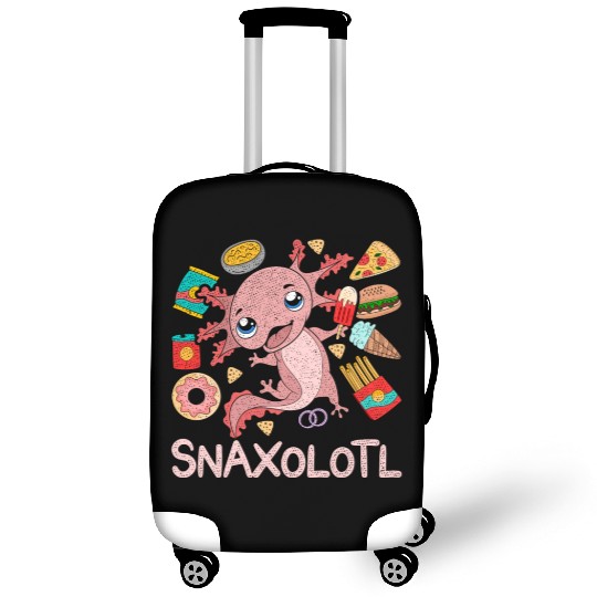 Snaxolotl Funny Gift Tail Lizard Axolotl Luggage Covers