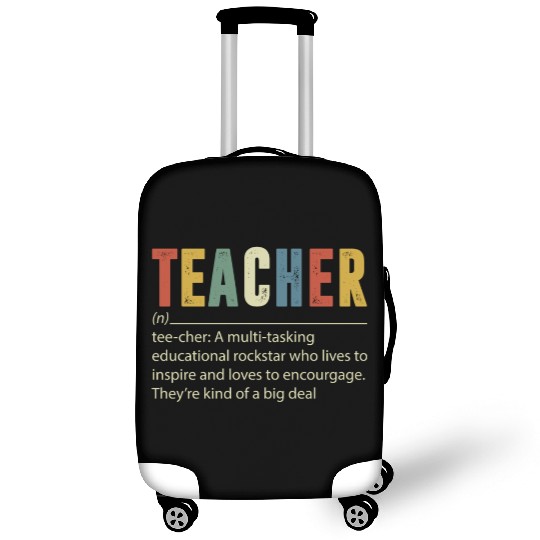 Teacher Multi tasking Educational Rockstar Luggage Covers