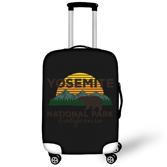 Yosemite National Park California Mountain Bear Luggage Covers