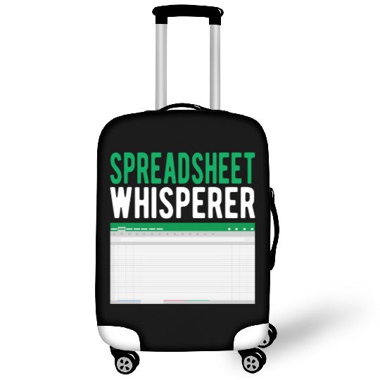Spreadsheet Whisperer Excel Accounting Accountant Luggage Covers
