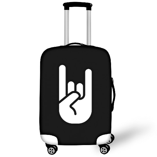Heavy metal rock hand icon 02 Luggage Covers