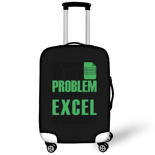 Answer To Any Problem Excel Spreadsheet Accountant Luggage Covers