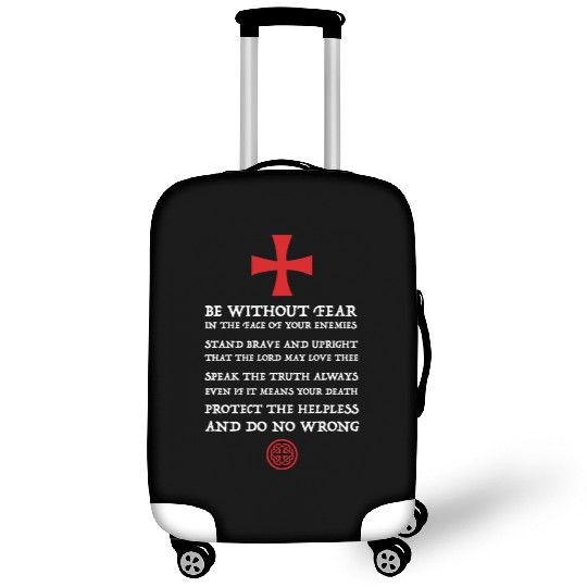 Crusader Knight Knights Templar Code Holy Cross Luggage Covers