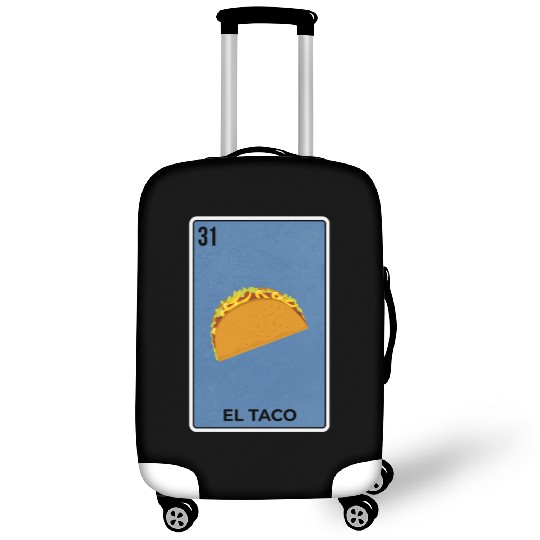 El Taco Mexican Lottery Card Funny Mexico Cool Luggage Covers