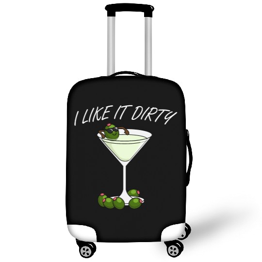 I Like It Dirty Martini Lover Drink Olive Martini Luggage Covers