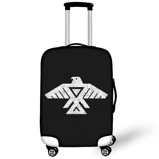 Native American Owl Symbol Luggage Covers