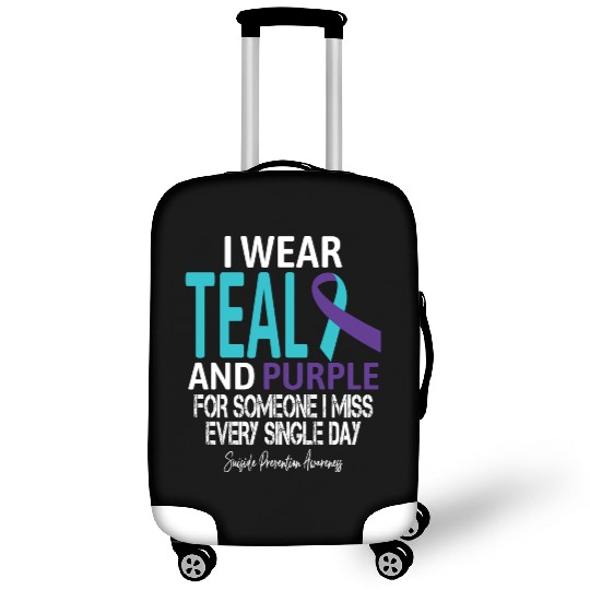 Suicide Prevention Awareness Fight Luggage Covers