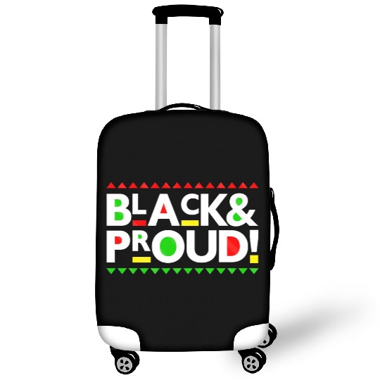 Black and Proud Luggage Covers