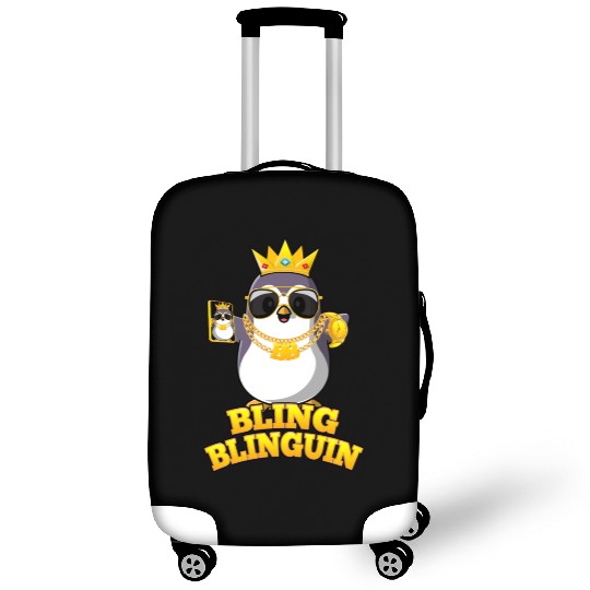 Bling Blinguin Pinguin Luggage Covers