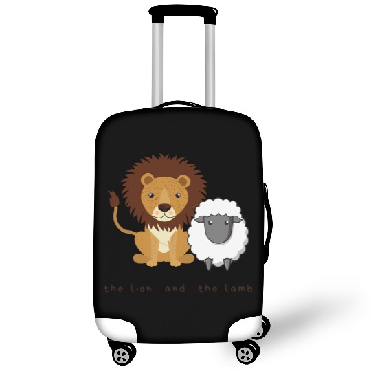 The Lion and the Lamb Luggage Covers