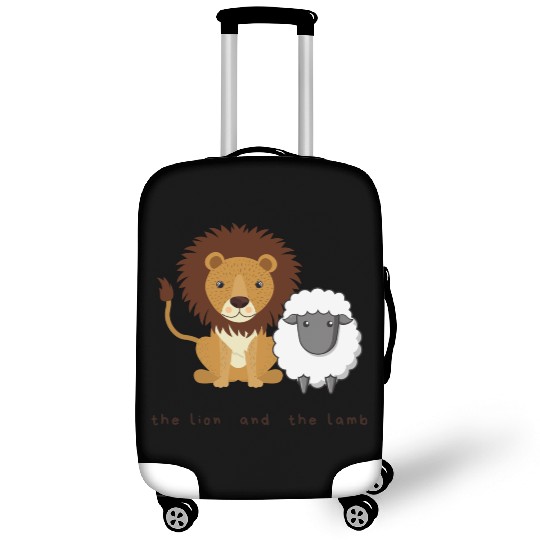 The Lion and the Lamb Luggage Covers