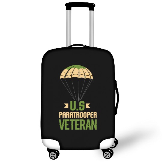 Army Parachute Airborne Division US Veteran Luggage Covers