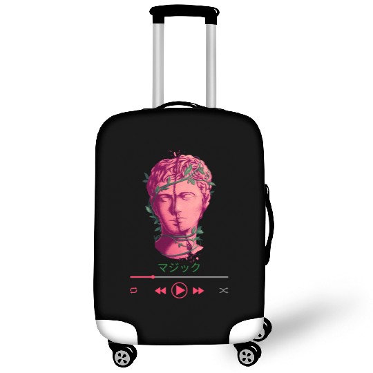 Greek Bust with Ivy Japanese Aesthetic Luggage Covers