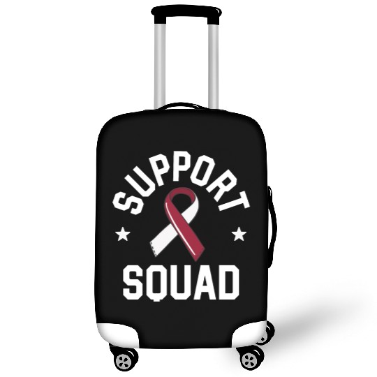 Oral Cancer Support Squad Head And Neck Cancer Luggage Covers