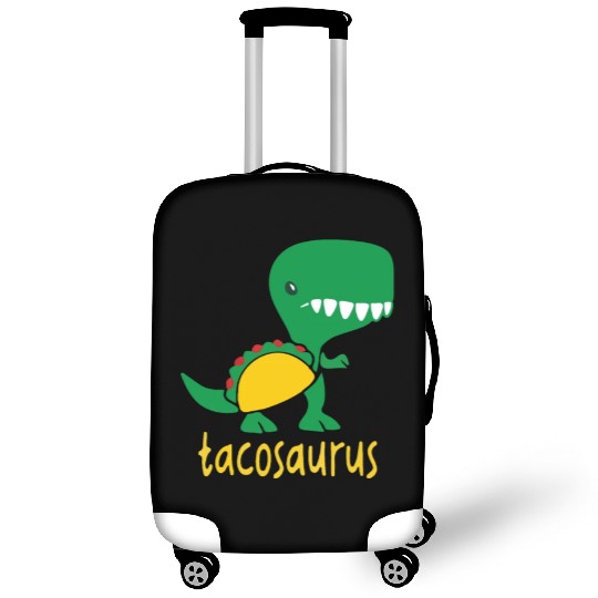 Tacosaurus Green Dinosaur Tacos Funny Cute Taco Luggage Covers