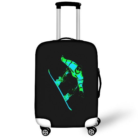 Snowboard Snowboarding Snowboarder Luggage Covers