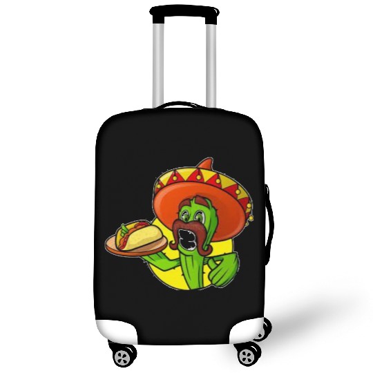 just a girl who loves sunshine and tacos Luggage Covers