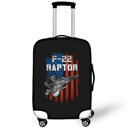 F22 Raptor Aircraft Army US Airborne Luggage Covers