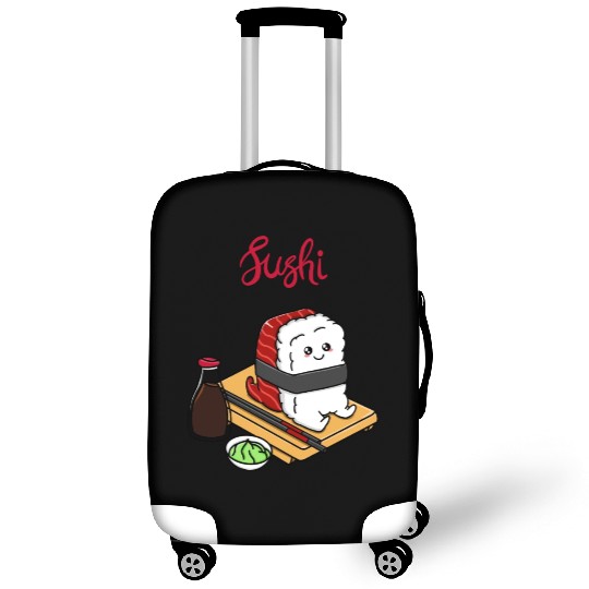 Happy Tuna Sushi Luggage Covers