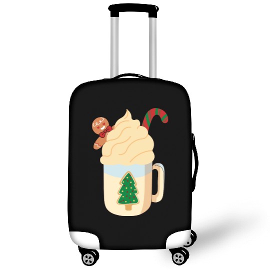 Candy Cane and Hot Cocoa, Hot Chocolate Luggage Covers