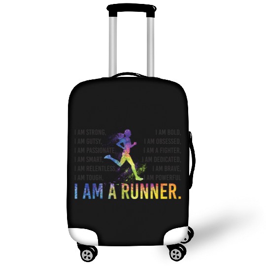 I Am A Runner Running Lady Luggage Covers
