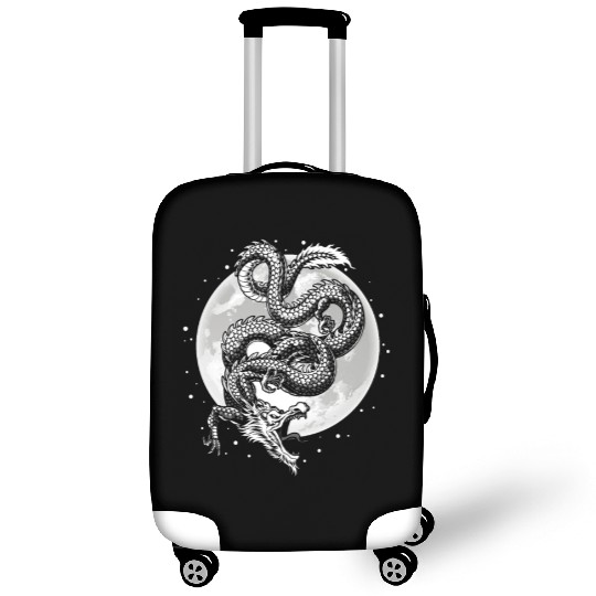 Chinese And Japanese Dragon Luggage Covers