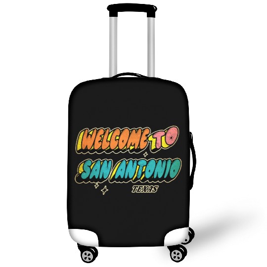 Welcome to San Antonio Texas Design Luggage Covers