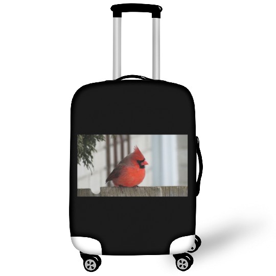 Brilliant Cardinal Bird 2 Luggage Covers
