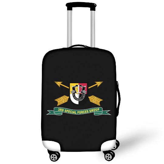 Army 3rd Special Forces Group Flash w Br Ribbon Luggage Covers