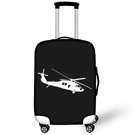 UH-60 Black Hawk Helicopter Silhouette Luggage Covers