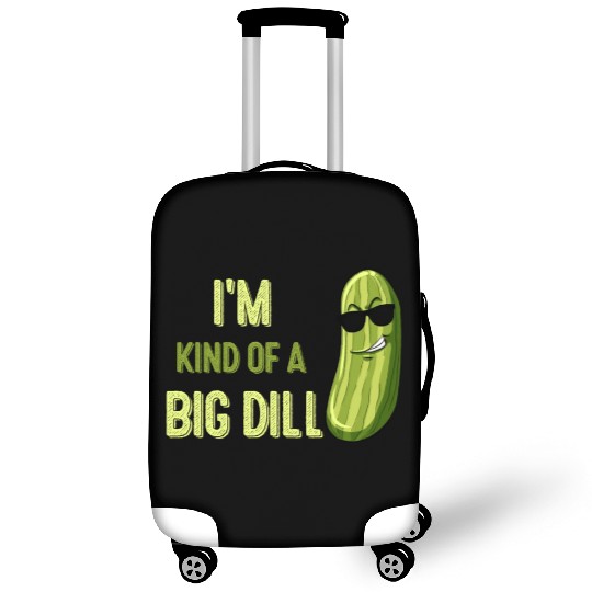 Big Deal Dill Pickle Funny Slogan Luggage Covers