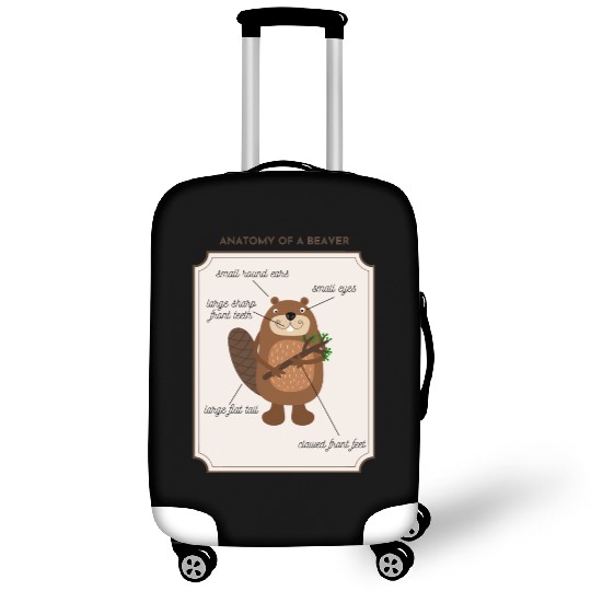 Anatomy of a Beaver Luggage Covers