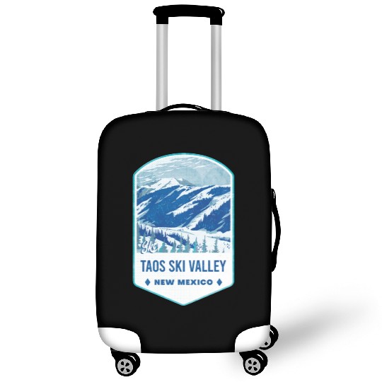Ski Taos Valley New Mexico Luggage Covers