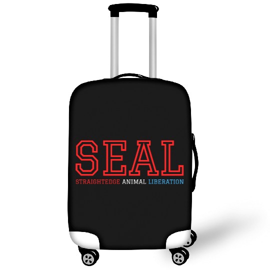 SEAL Straight Edge Animal Liberation | USA Colors Luggage Covers