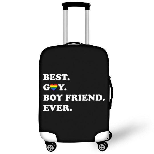Best Gay Boyfriend Ever Luggage Covers LGBTQ Gay Pride
