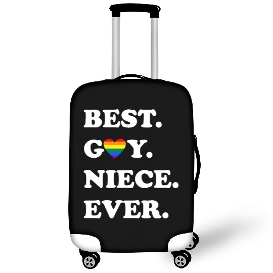 Best Gay Niece Ever Luggage Covers LGBTQ Gay Pride
